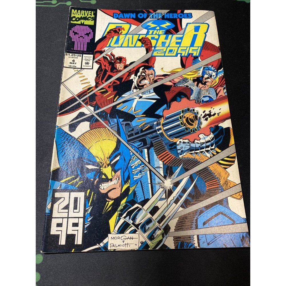 The Punisher 2099 Comic Book Marvel Comics May 4